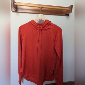 Athleta Women's Red Hoodie Sweatshirt